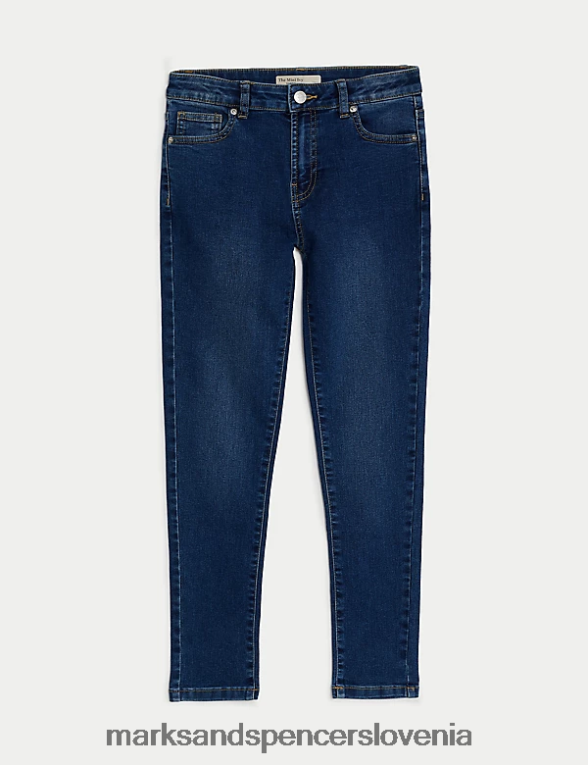 skinny denim jeans modri denim Marks & Spencer oblačila otroci 6T8F6X8842