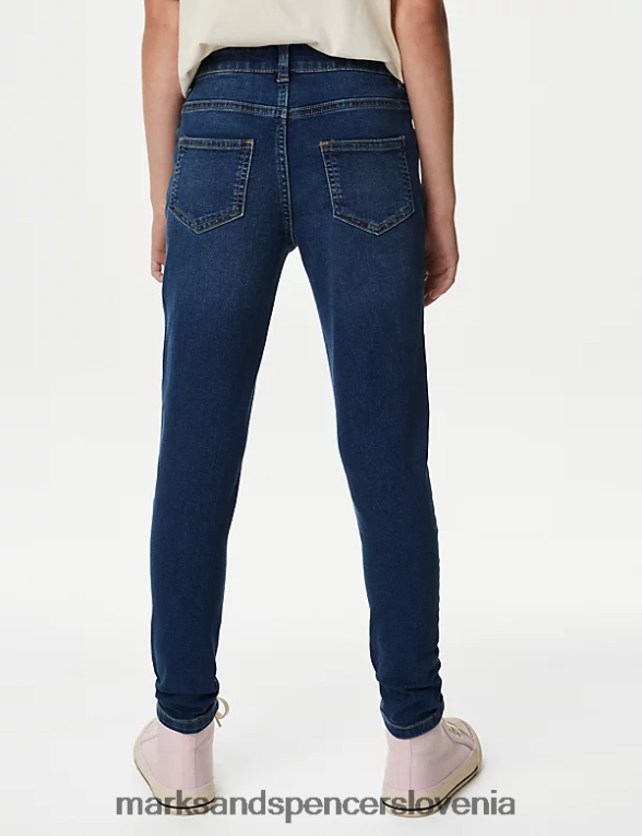 skinny denim jeans modri denim Marks & Spencer oblačila otroci 6T8F6X8842