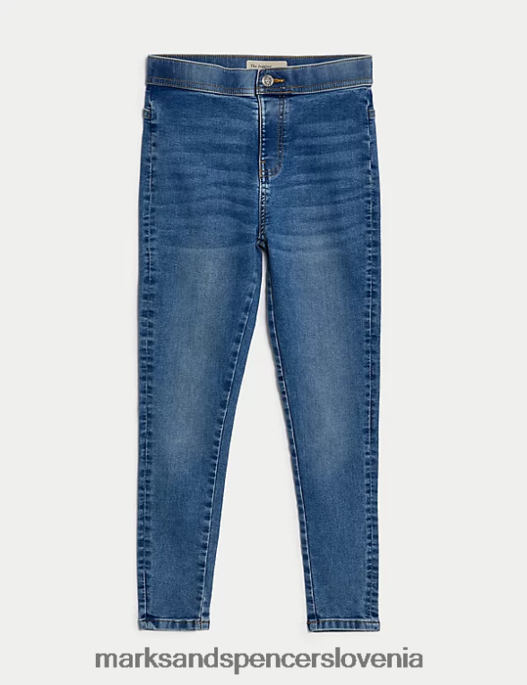 skinny denim jeggings svetlo denim Marks & Spencer oblačila otroci 6T8F6X9017