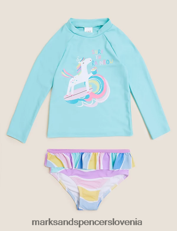 2-delni komplet jopičev iz samoroga aqua Marks & Spencer oblačila otroci 6T8F6X9946