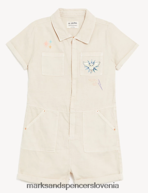 igralna obleka Harry Potter iz jeansa kaliko Marks & Spencer oblačila otroci 6T8F6X9350