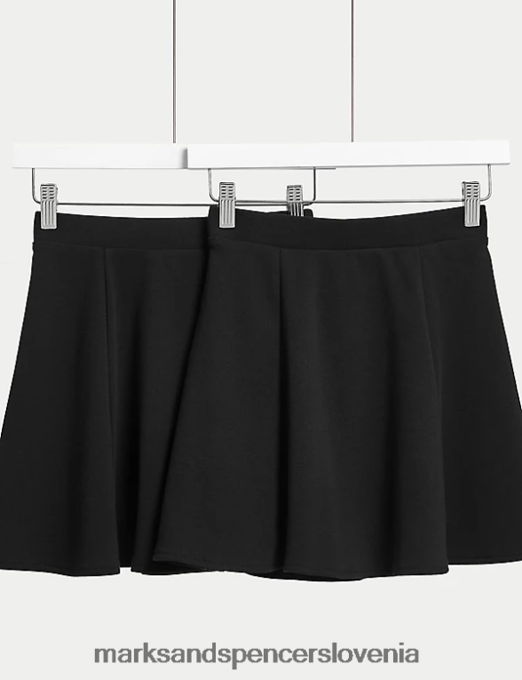 2pk drsalna šolska krila Črna Marks & Spencer šolska uniforma otroci 6T8F6X8814