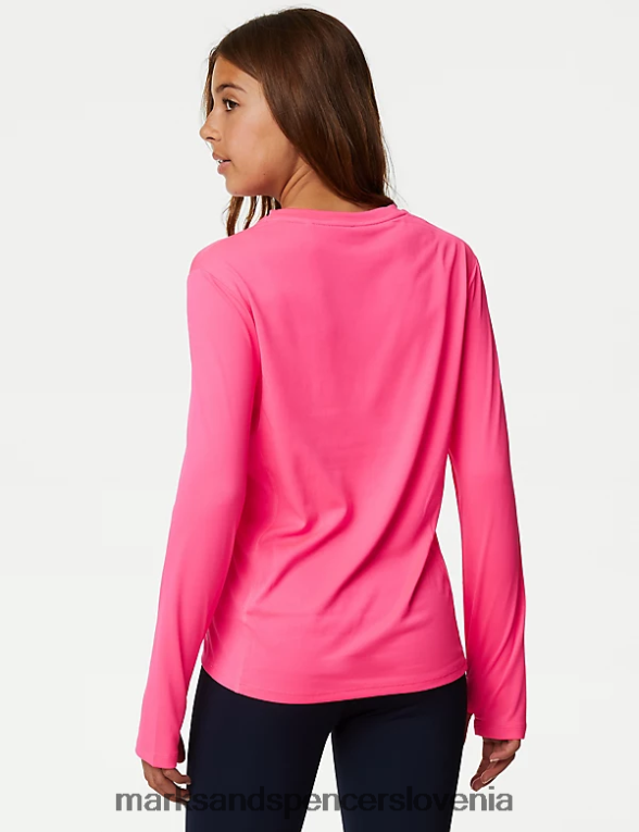 športni top roza Marks & Spencer šolska uniforma otroci 6T8F6X9289