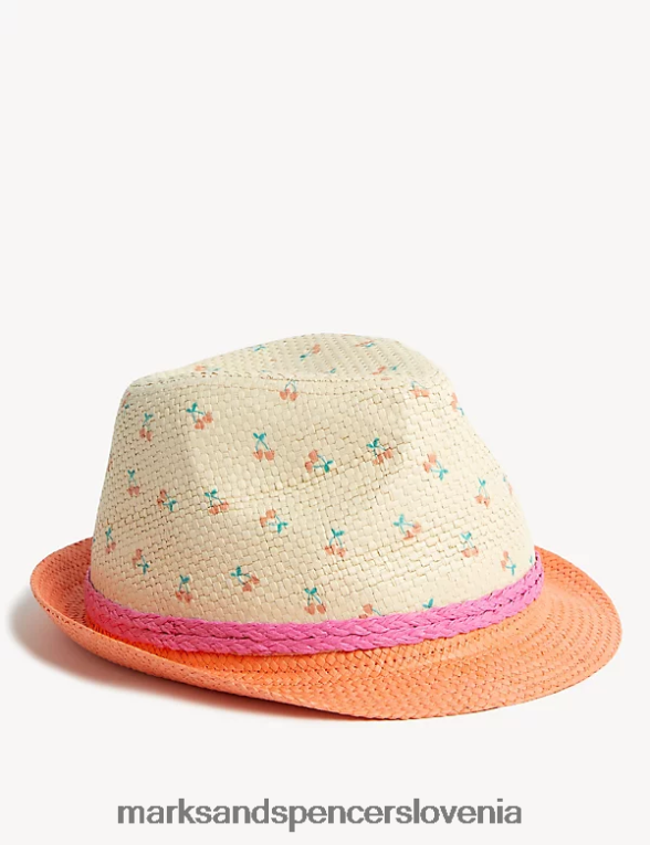 češnjev klobuk za sončenje marelica Marks & Spencer dodatki otroci 6T8F6X9538