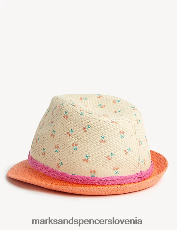 češnjev klobuk za sončenje marelica Marks & Spencer dodatki otroci 6T8F6X9538