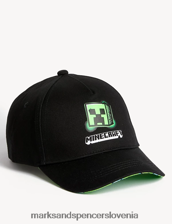 čistega bombaža minecraft baseball kapa Črna Marks & Spencer dodatki otroci 6T8F6X8579