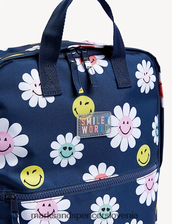 vodoodbojni šolski nahrbtnik smileyworld indigo Marks & Spencer dodatki otroci 6T8F6X8799