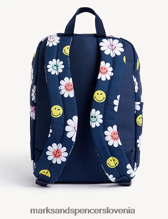 vodoodbojni šolski nahrbtnik smileyworld indigo Marks & Spencer dodatki otroci 6T8F6X8799