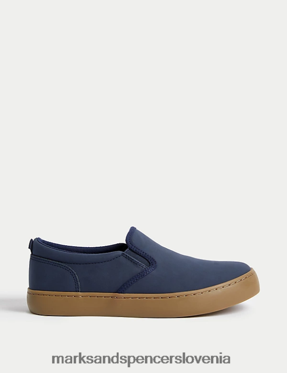 Freshfeet natikači mornarica Marks & Spencer obutev otroci 6T8F6X7895