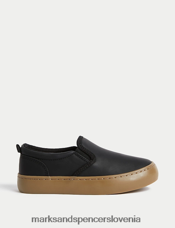 Freshfeet natikači Črna Marks & Spencer obutev otroci 6T8F6X8369