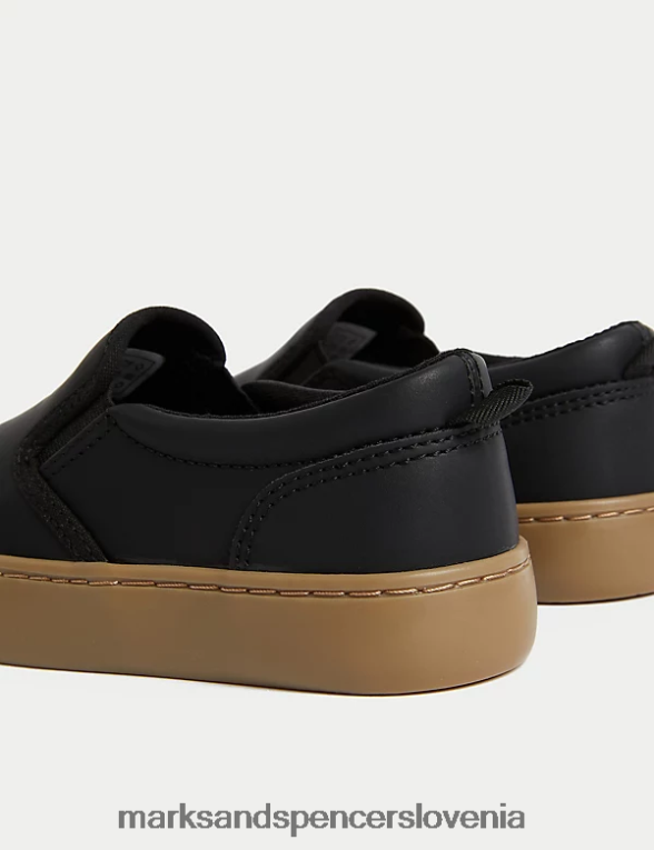 Freshfeet natikači Črna Marks & Spencer obutev otroci 6T8F6X8369