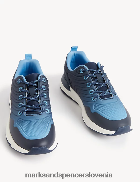 Freshfeet ombre copati modra mešanica Marks & Spencer obutev otroci 6T8F6X8002