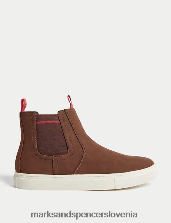chelsea škornji freshfeet rjav Marks & Spencer obutev otroci 6T8F6X8222