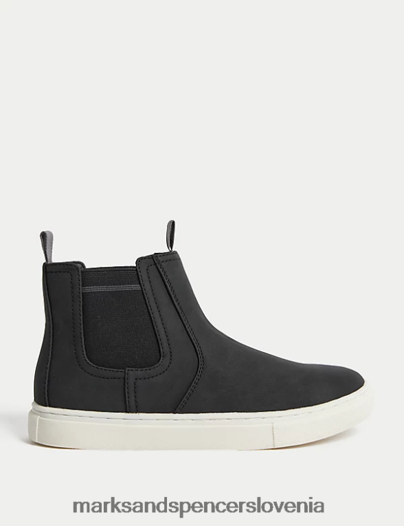 chelsea škornji freshfeet Črna Marks & Spencer obutev otroci 6T8F6X8221