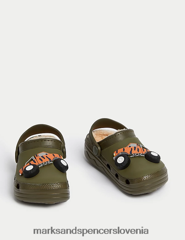 cokle monster truck kaki Marks & Spencer obutev otroci 6T8F6X8245
