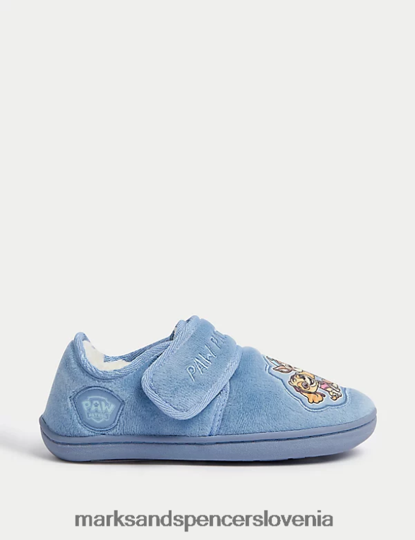 copati paw patrol riptape modra Marks & Spencer obutev otroci 6T8F6X8295