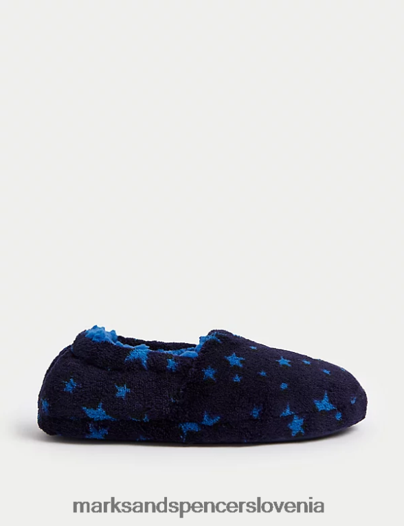 copati s potiskom zvezd modra Marks & Spencer obutev otroci 6T8F6X8461