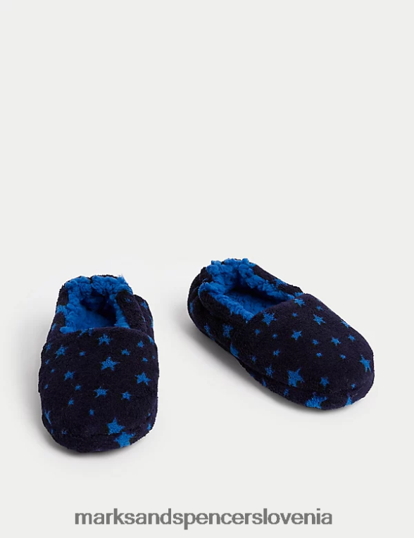 copati s potiskom zvezd modra Marks & Spencer obutev otroci 6T8F6X8461