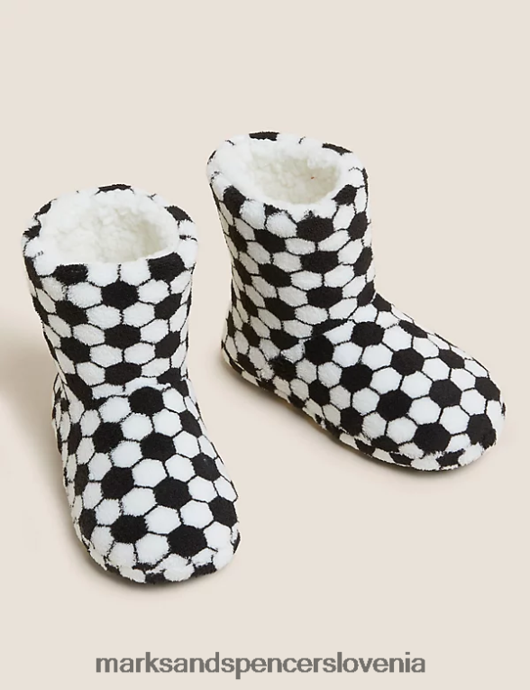 nogometni copati bela mešanica Marks & Spencer obutev otroci 6T8F6X8593