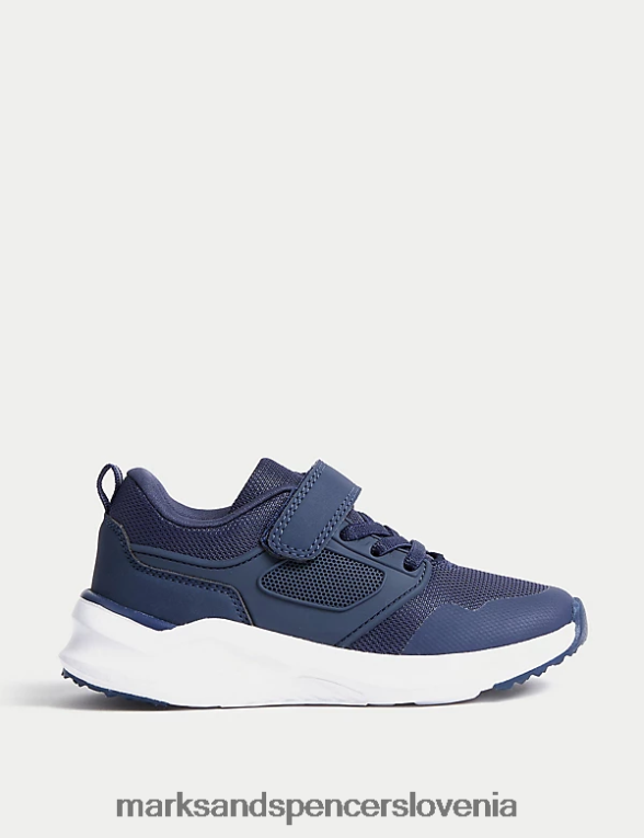 športni copati freshfeet riptape mornarica Marks & Spencer obutev otroci 6T8F6X8561