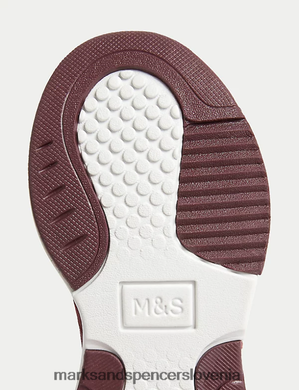 športni copati riptape rdeča mešanica Marks & Spencer obutev otroci 6T8F6X8202