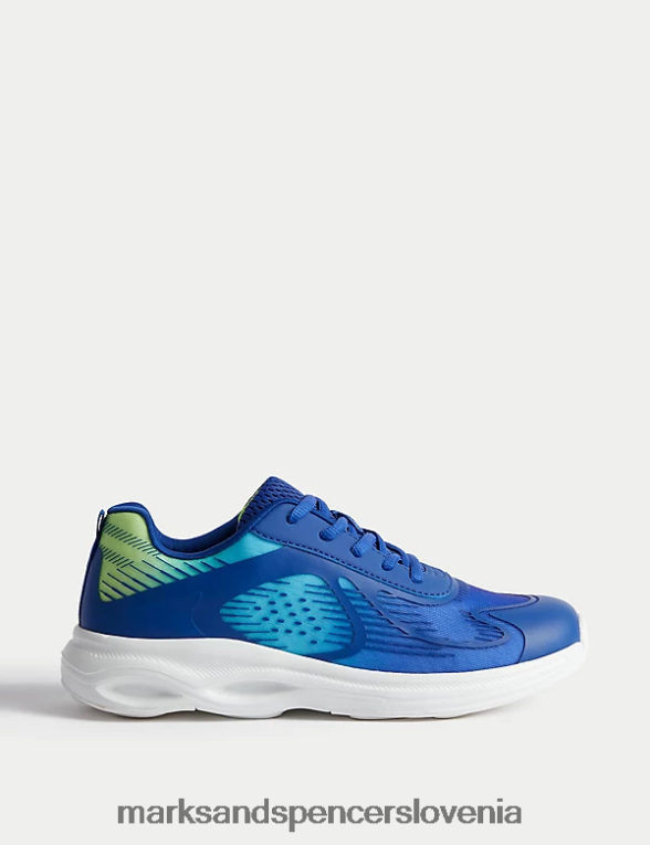 športni trenerji freshfeet modra mešanica Marks & Spencer obutev otroci 6T8F6X7892