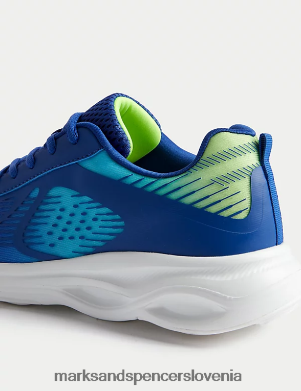 športni trenerji freshfeet modra mešanica Marks & Spencer obutev otroci 6T8F6X7892