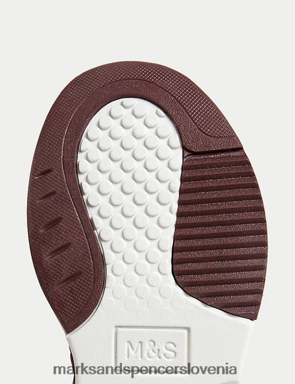 športni trenerji rdeča mešanica Marks & Spencer obutev otroci 6T8F6X8124