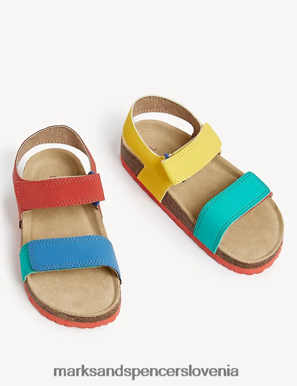 riptape sandali s podnožjem multi Marks & Spencer obutev otroci 6T8F6X8513