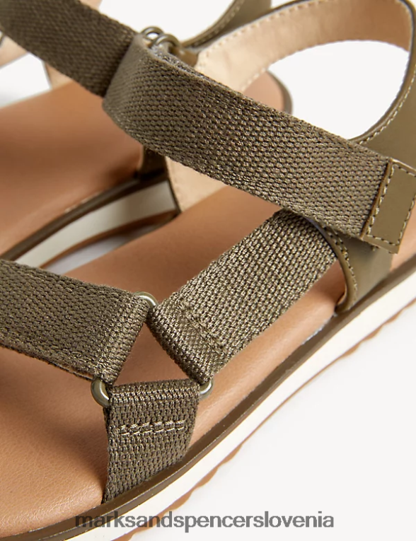 riptape trekerji kaki Marks & Spencer obutev otroci 6T8F6X8376