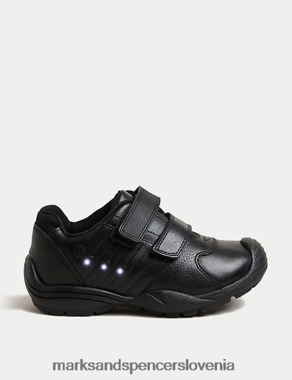 svetleči šolski copati freshfeet Črna Marks & Spencer obutev otroci 6T8F6X8540