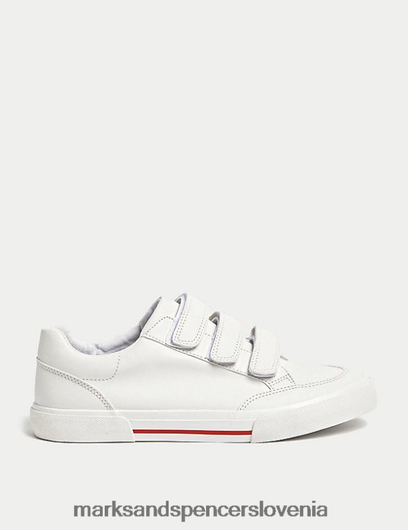 tekači freshfeet riptape bela Marks & Spencer obutev otroci 6T8F6X8550