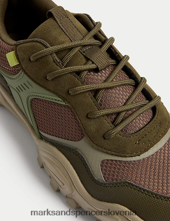 trenažerji freshfeet zelena mešanica Marks & Spencer obutev otroci 6T8F6X8296