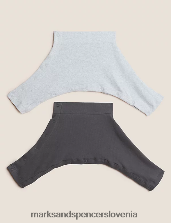2pk bombažne joggerje za displazijo kolkov siva mešanica Marks & Spencer oblačila otroci 6T8F6X7472