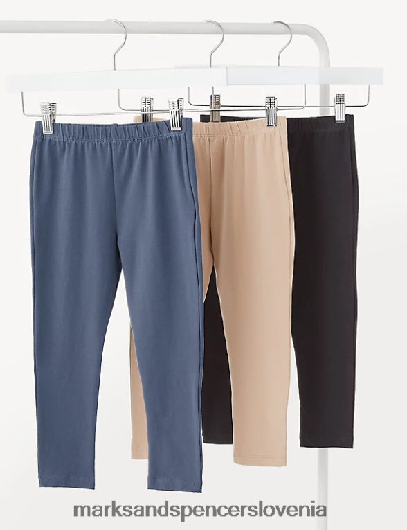 3pk bogate bombažne pajkice multi Marks & Spencer oblačila otroci 6T8F6X8591