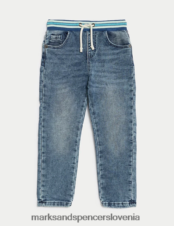 navadne kavbojke denim Marks & Spencer oblačila otroci 6T8F6X8136