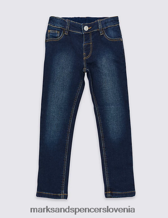 skinny leg denim kavbojke temen denim Marks & Spencer oblačila otroci 6T8F6X7596