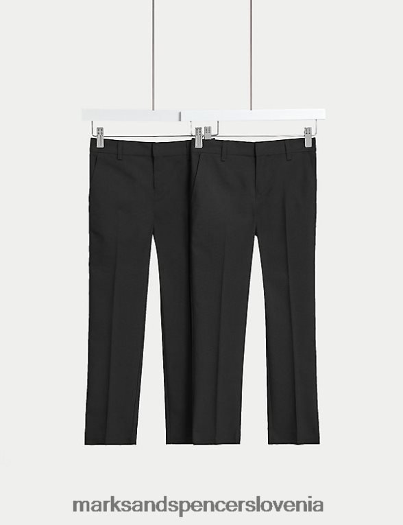 2pk ozke šolske hlače Črna Marks & Spencer oblačila otroci 6T8F6X310