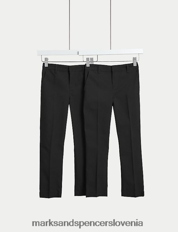 2pk ozke šolske hlače Črna Marks & Spencer oblačila otroci 6T8F6X7840