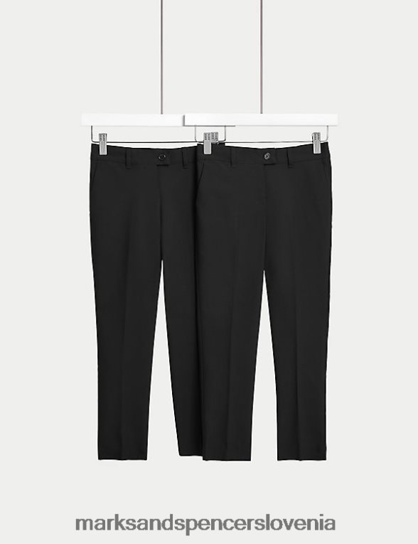 2pk ozke šolske hlače Črna Marks & Spencer oblačila otroci 6T8F6X9249