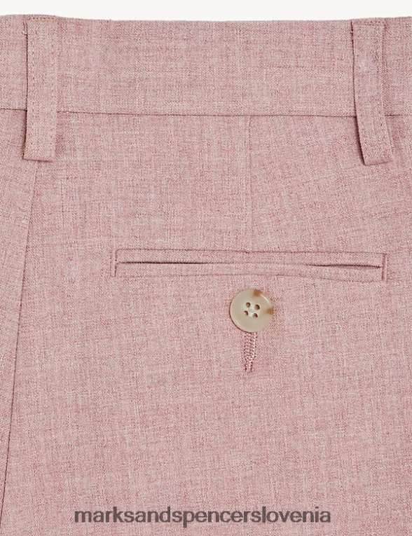 mini me suit hlače roza Marks & Spencer oblačila otroci 6T8F6X7813