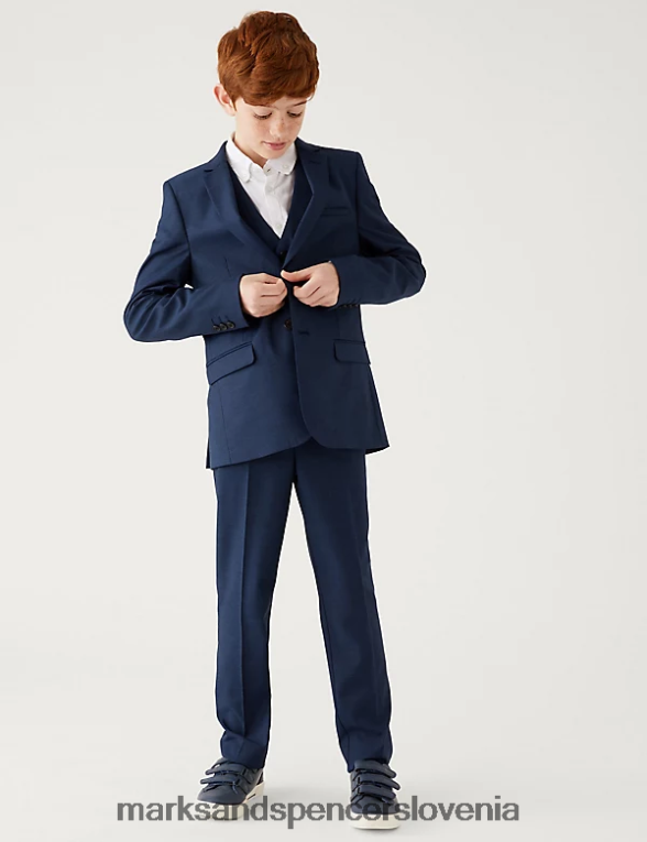 ozke hlače indigo Marks & Spencer oblačila otroci 6T8F6X8406