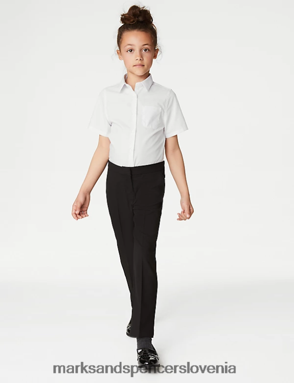 ozke šolske hlače Črna Marks & Spencer oblačila otroci 6T8F6X9060