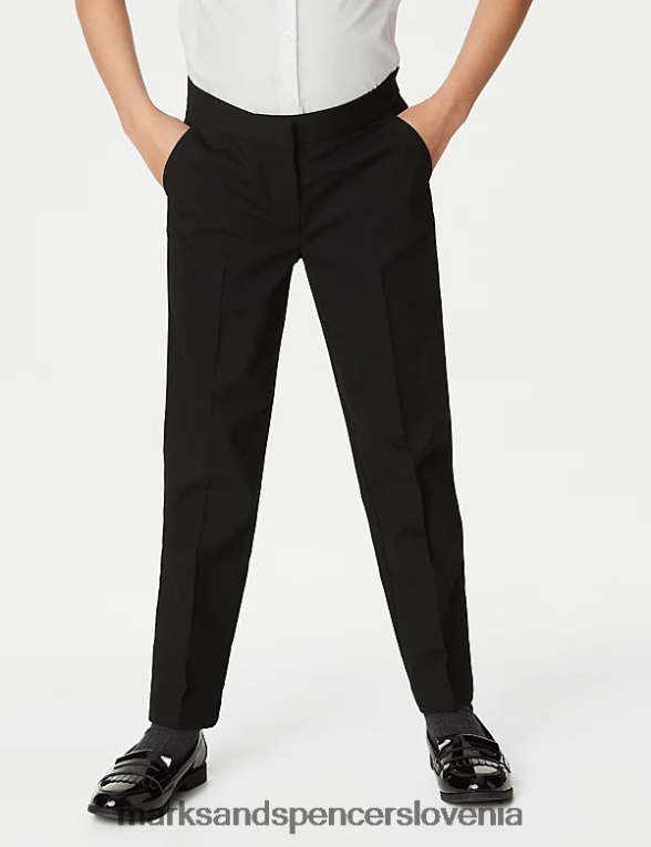 ozke šolske hlače Črna Marks & Spencer oblačila otroci 6T8F6X9060