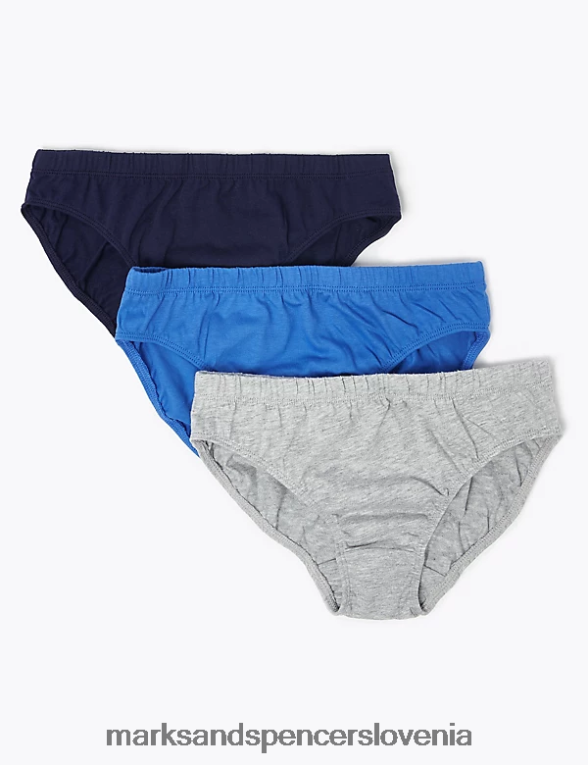 10pk hlačke iz čistega bombaža rdeča mešanica Marks & Spencer oblačila otroci 6T8F6X8262