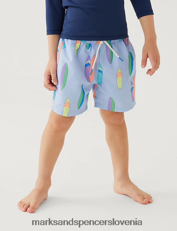 2-delni plavalni set za surfanje modra mešanica Marks & Spencer oblačila otroci 6T8F6X8527
