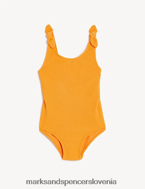 kopalke mini me crinkle oranžna Marks & Spencer oblačila otroci 6T8F6X7923
