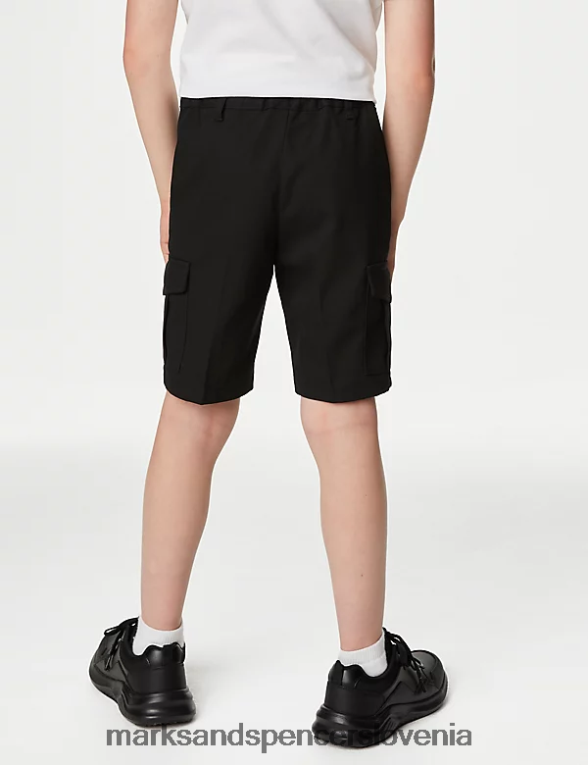 2pk cargo šolske kratke hlače Črna Marks & Spencer oblačila otroci 6T8F6X8697