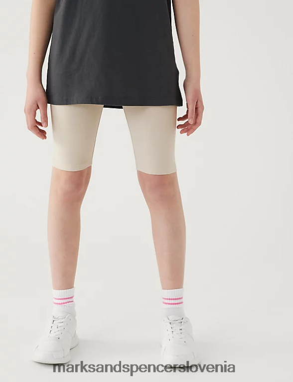 bombažne kolesarske hlače kaliko Marks & Spencer oblačila otroci 6T8F6X9675