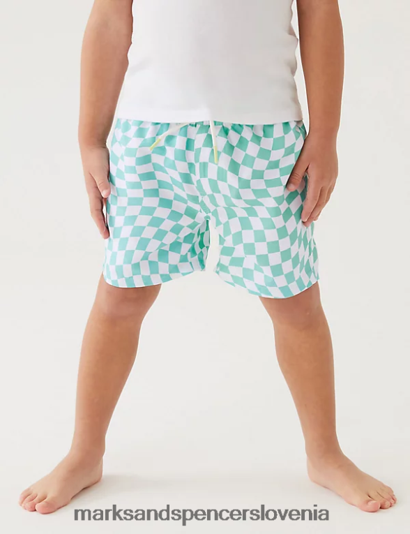 kariraste kopalne hlače svetla aqua Marks & Spencer oblačila otroci 6T8F6X8305